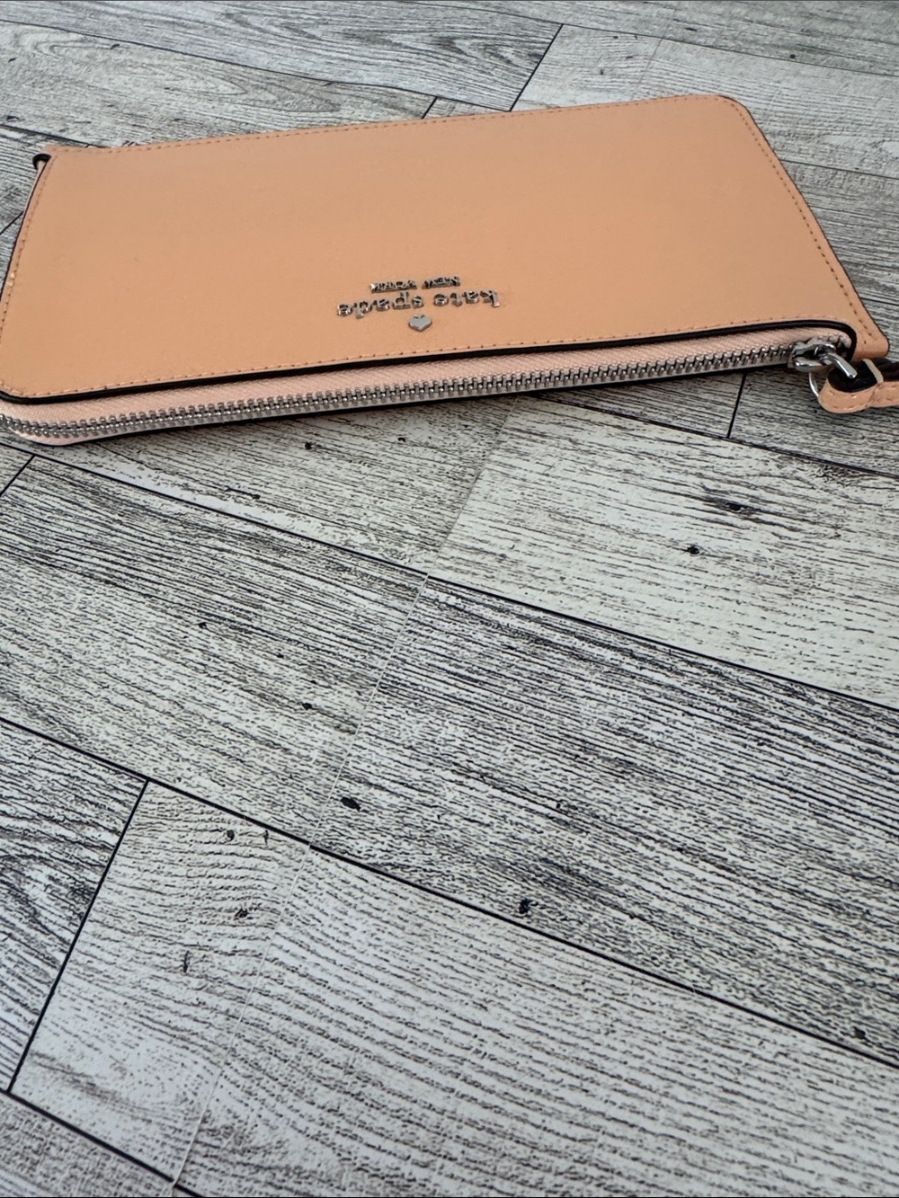 Kate Spade Lucy Citrus Leather Wristlet Clutch NWT - Picture 6 of 9